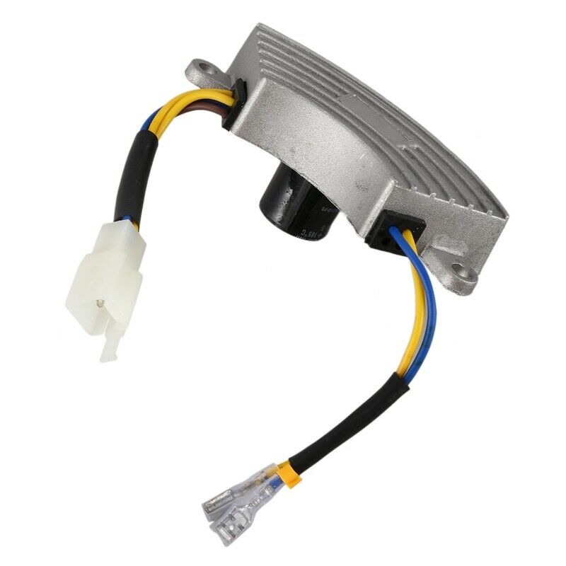 Grey 2KW-3KW Generator Petrol Automatic Voltage Regulator AVR Aluminum Shell FS8