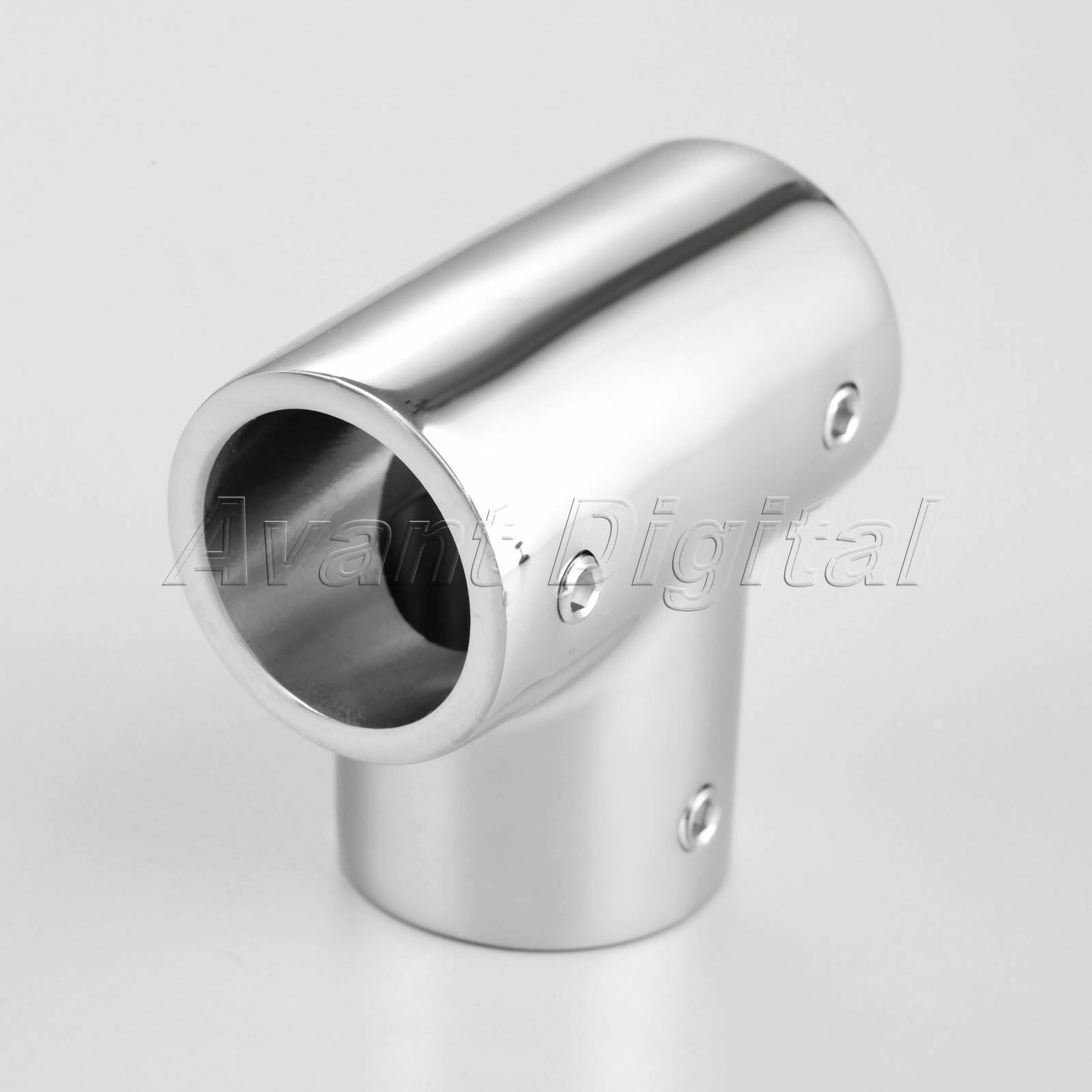 Stainless Steel Bow & Boat Hand Rail 90 Degree Tee Forting 1" Tube 25mm Pipe