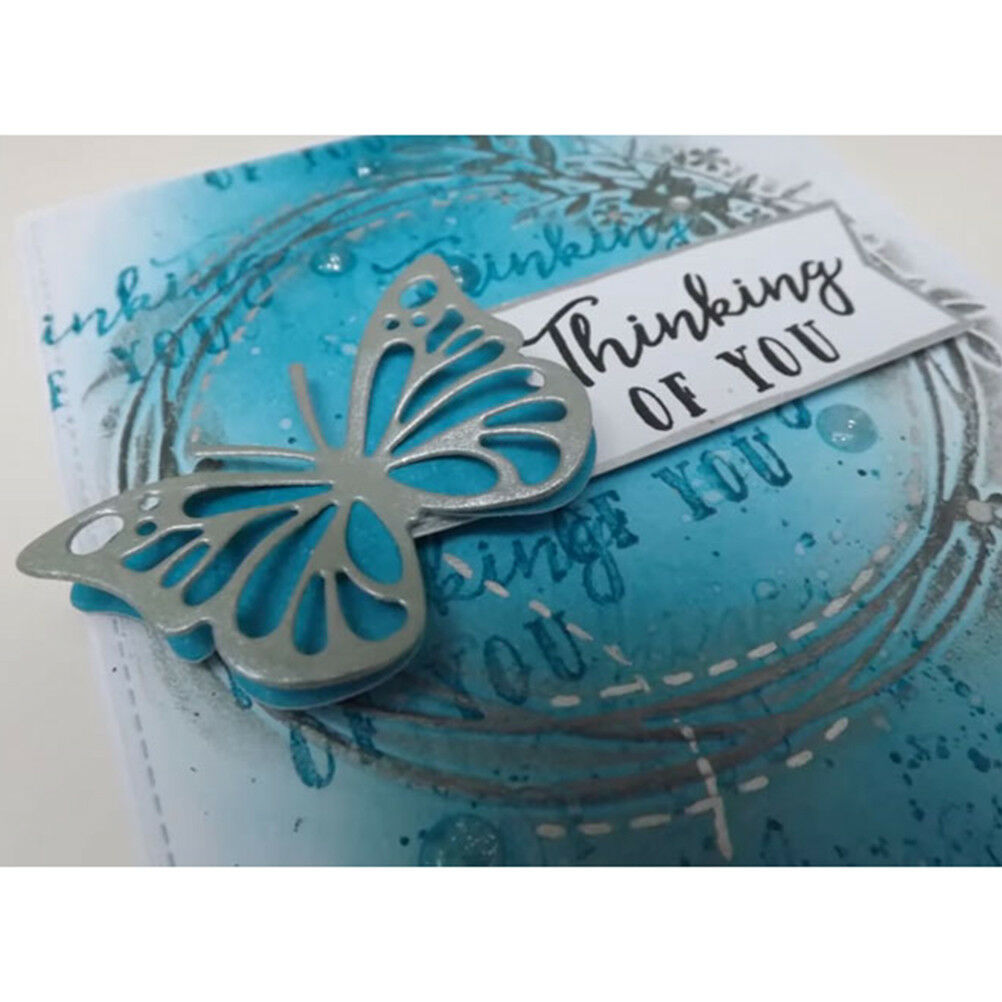 Butterfly Metal Cutting Die mold Scrapbooking Paper Card Embossing Cra.l8