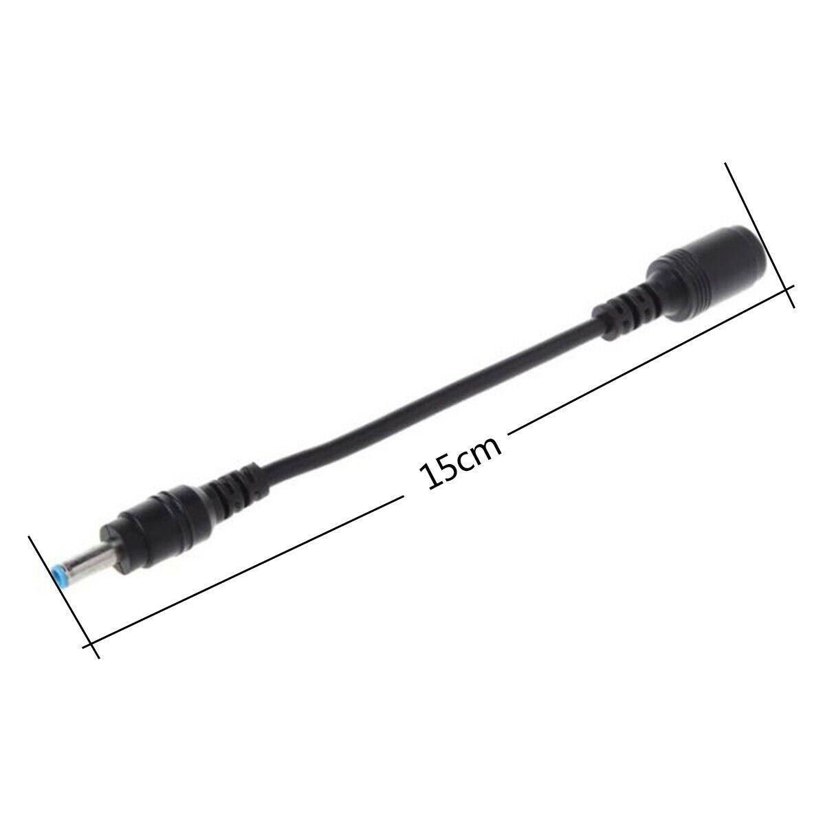 Plug 7.4mm Female To 4.5mm Male DC Power Charger Converter Adapter Cable Blue