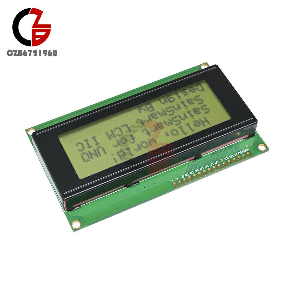 New 2004 204 20X4 Character LCD Display Module Yellow Backlight