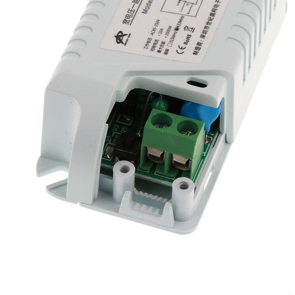 Wireless Remote Control Switch DC15-120V 10A 415MHz Transmitter with Receiver