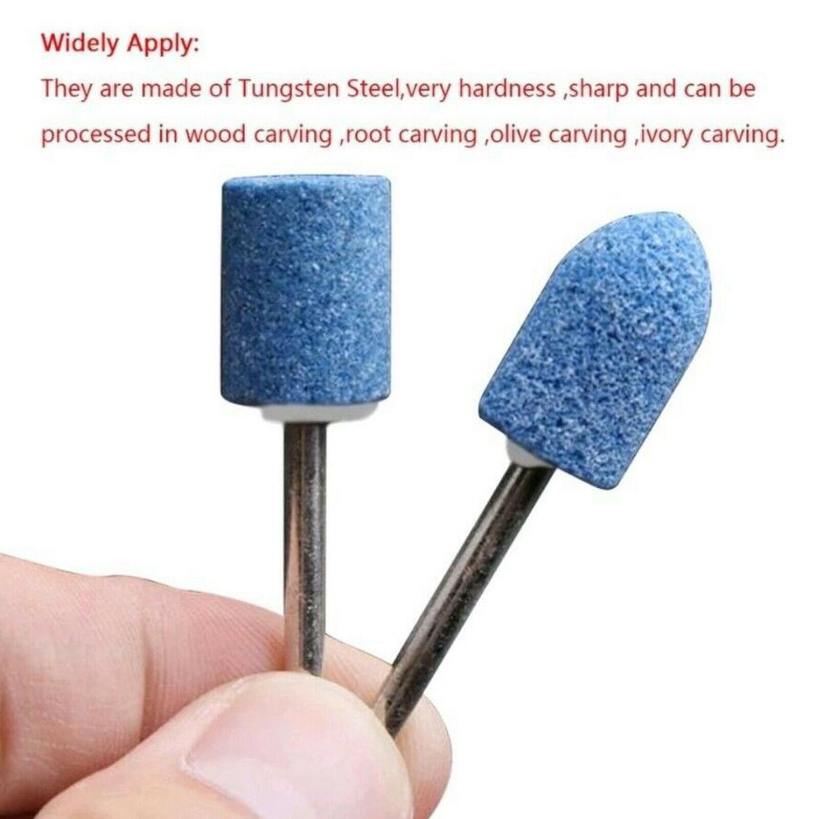 10x 4-10mm Stone Grinding Rotary Die Grinder for Metal Drilling Grinding