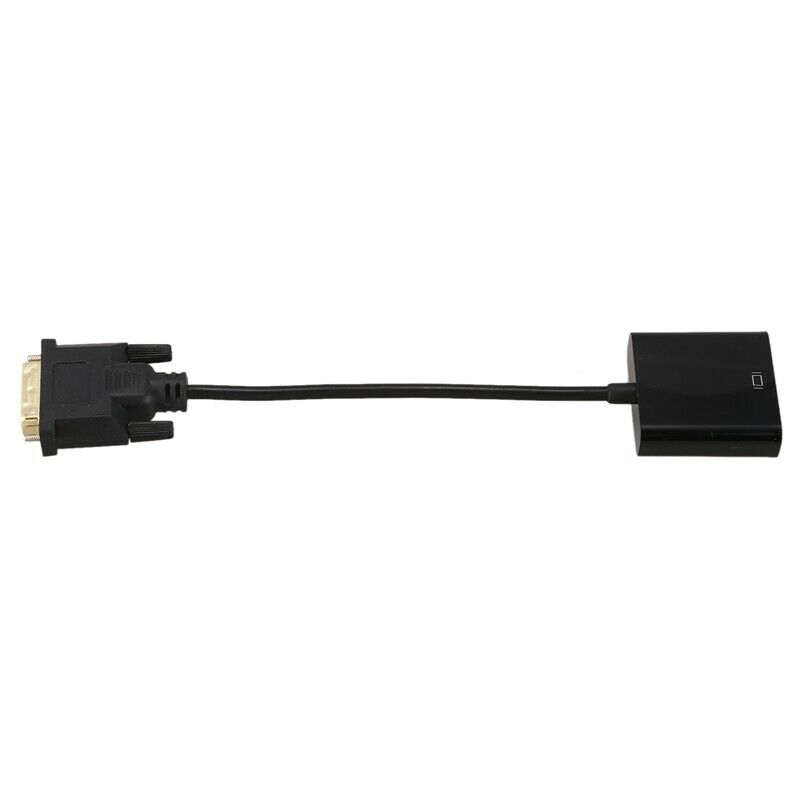 DVI to VGA Adapter Cable 1080P DVI-D to VGA Cable 24+1 25 Pin DVI Male to 15 PN4