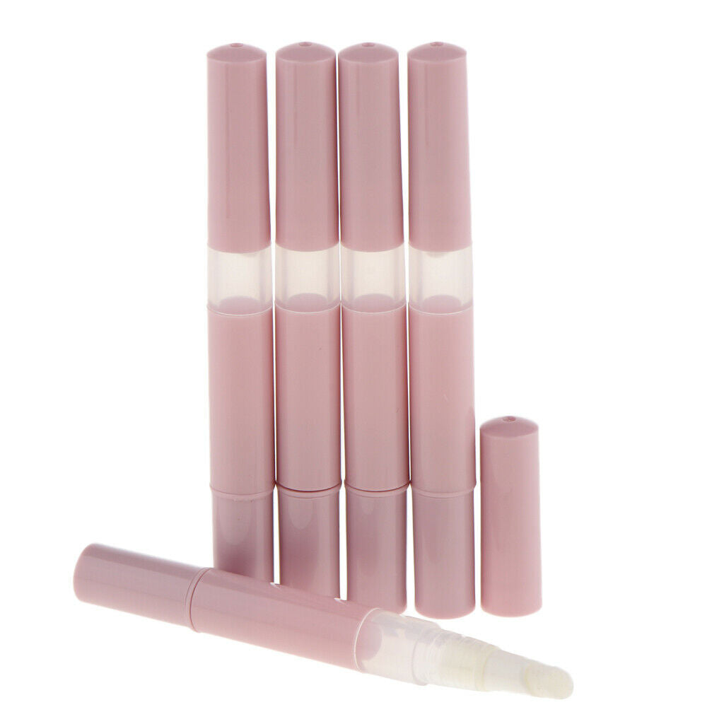 5 pieces 3 Ml empty rotary pen, tooth whitening pen, nail polish eyelash pen,