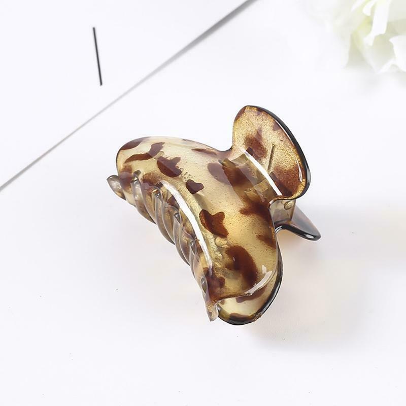 3pcs Hair Claw Clips Set Hair Clamps Simple Non Slip Hairpin Plastic Jaw Clips