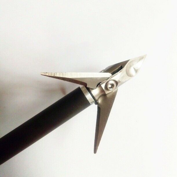 12pcs Broadhead 3-Blade .032" 100grain Archery Arrowheads Compound Bow