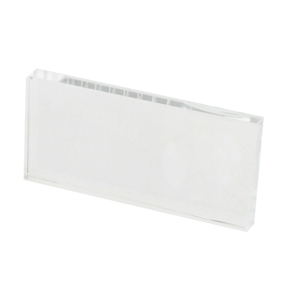 2 In 1 Eyelash Extension Crystal Glass Adhesive Eyelash Holder Palette