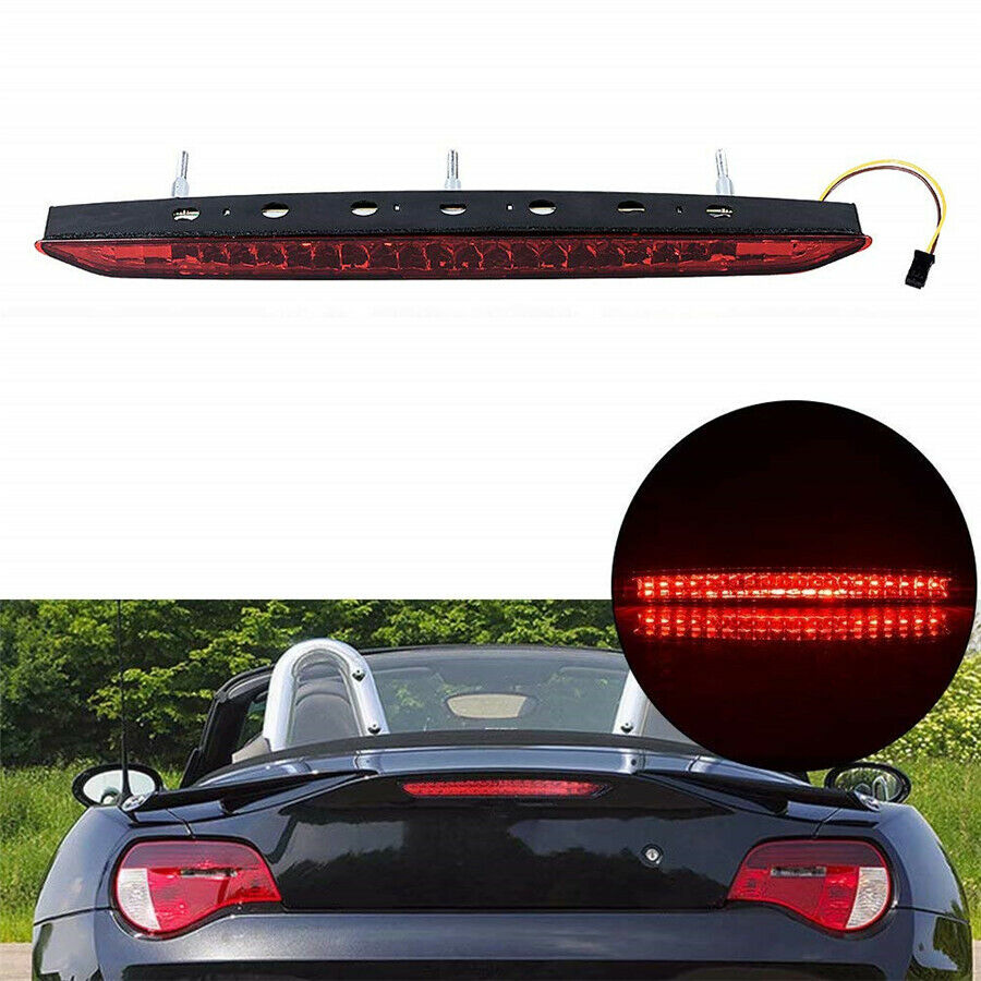 Car Trunk Tailgate Red 3rd Third Brake Light Tail Lamp For BMW Z4 E85 2003-2008