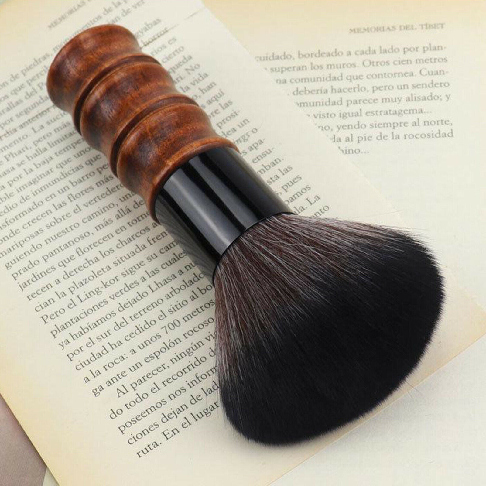 Professional Hair Brush Natural Fiber for Hair Cutting Hair Styling Tool