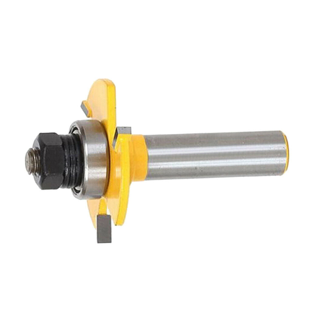 1Pieces Biscuit Joint Slot Cutter Jointing/Slotting Router Bit 1/2'' Shank