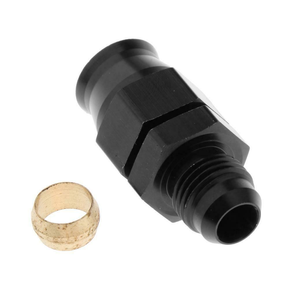 3/8 "9.52mm OD Alloy Tube to 6AN Male Flare Hose Fitting Adapter