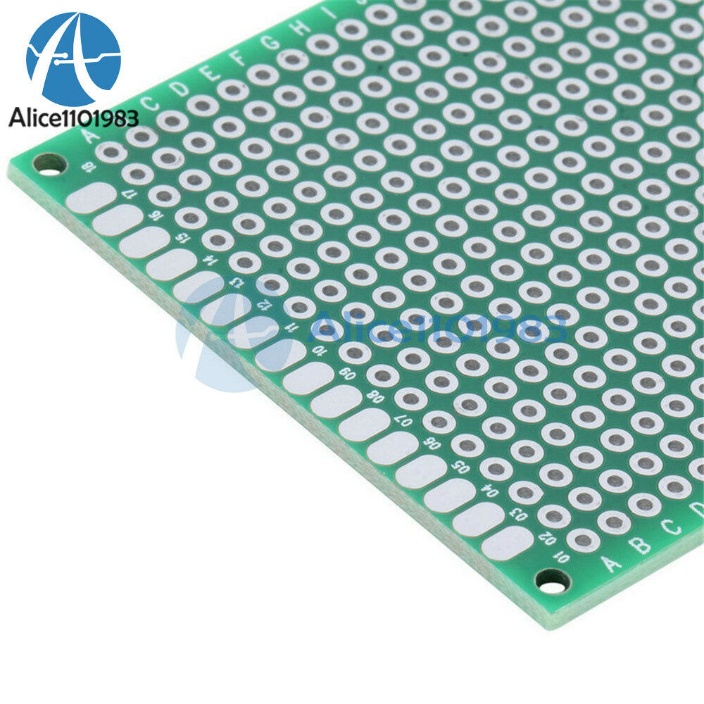 10PCS Double Side Prototype PCB Tinned Universal Breadboard 5x7 cm 50mmx70mm FR4