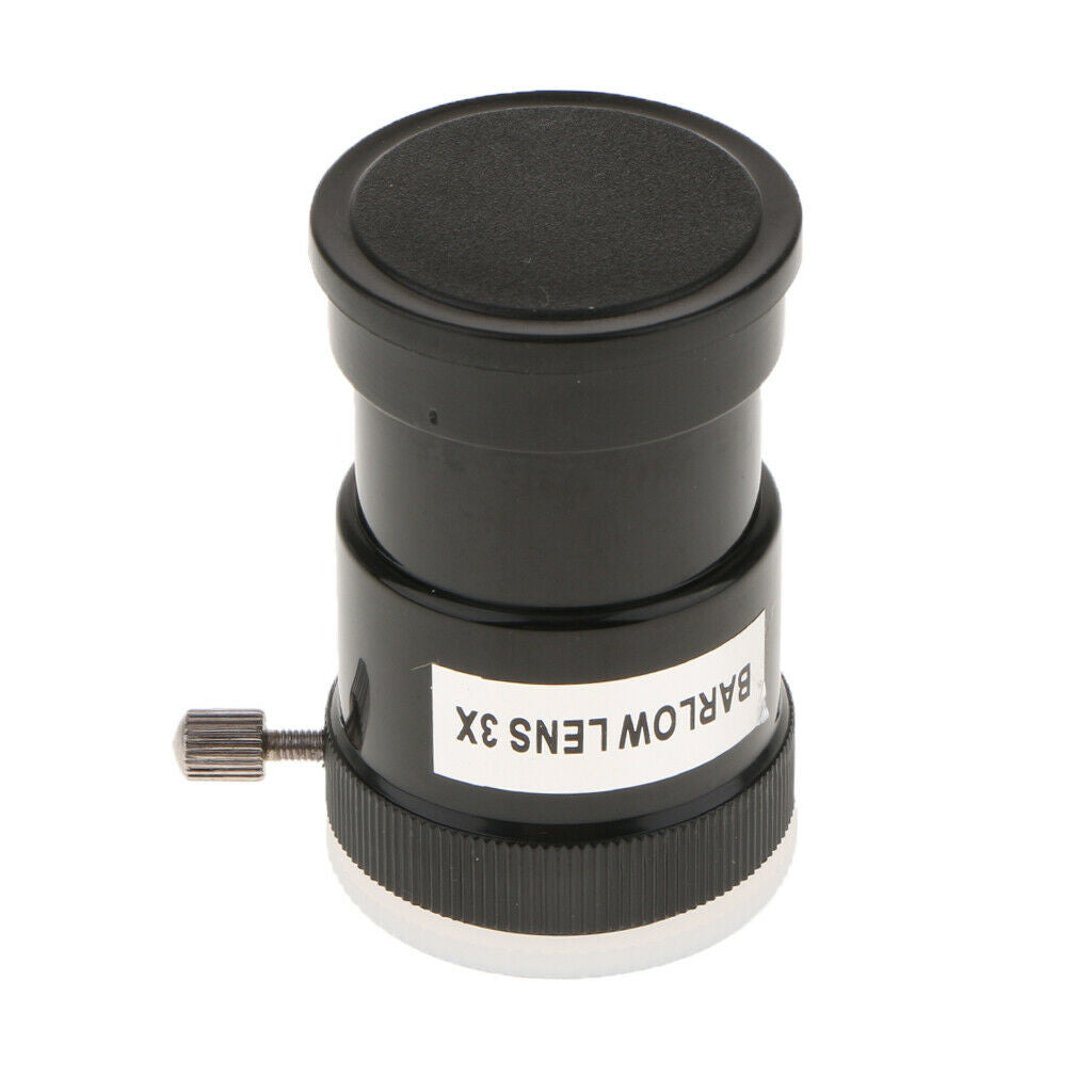 Telescope Eyepiece Barlow Lens 3X Magnification 1.25" Universal M42 Thread