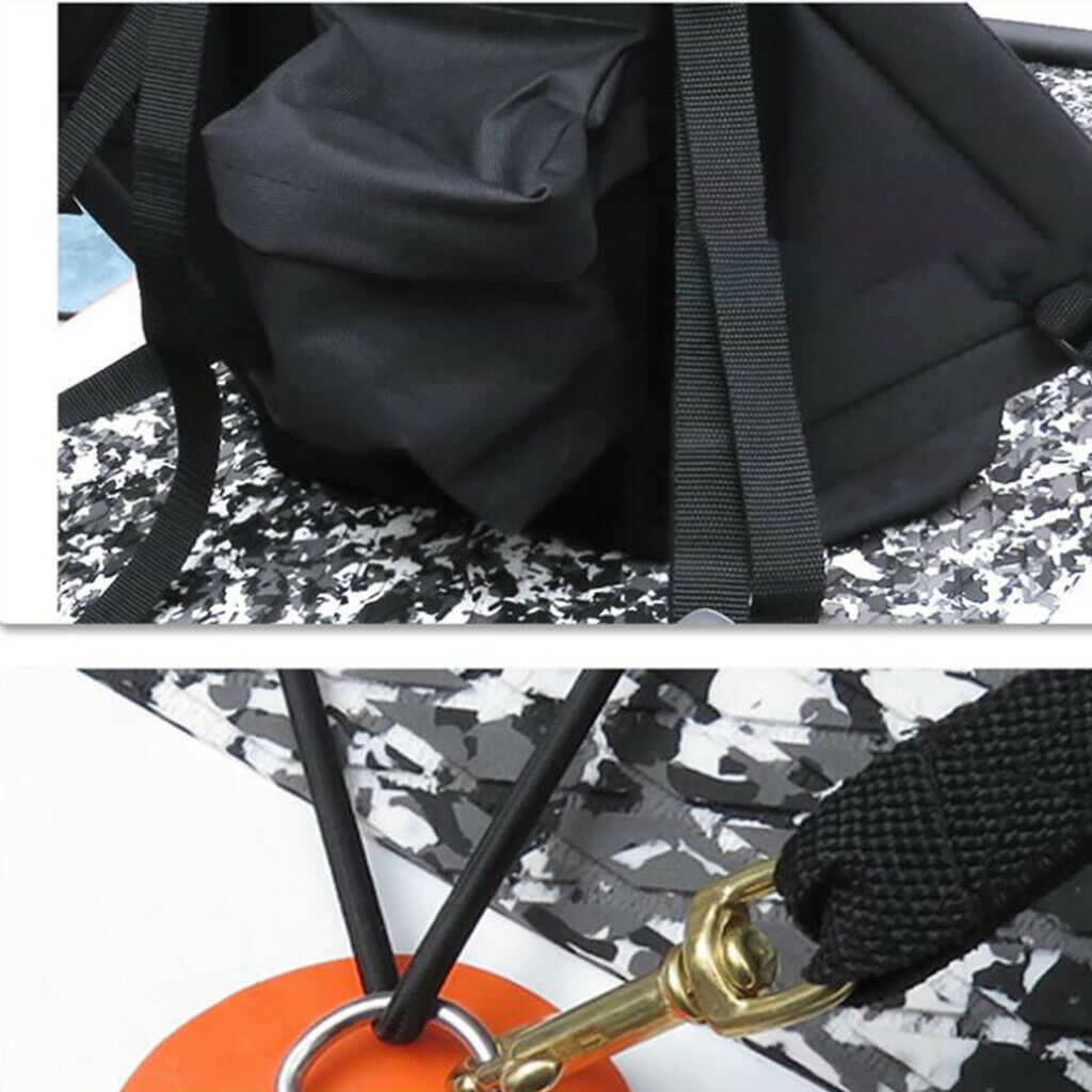 Adjustable Padded Kayak Seat Backrest Support Lightweight Fishing Boat Pad