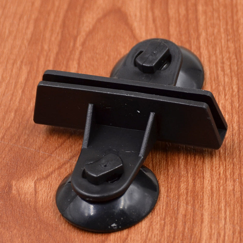 Plastic Aquarium Isolation Disc Divider Glass Fish Tank Tool Supplies Black 4pcs