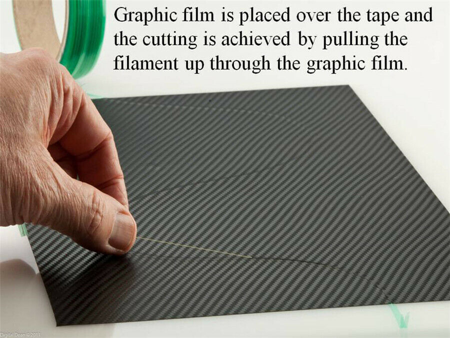 5M Knifeless Finish Line Tape Profession Vinyl Graphic Cutting Design Tool