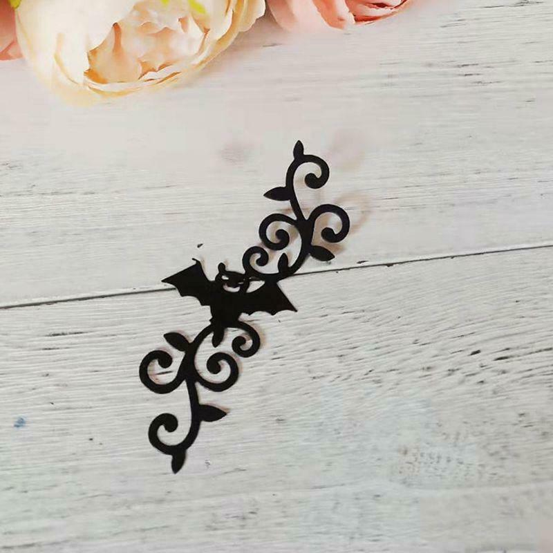 Halloween Bat Border Metal Cutting Dies Stencil DIY Scrapbooking Album Stamp