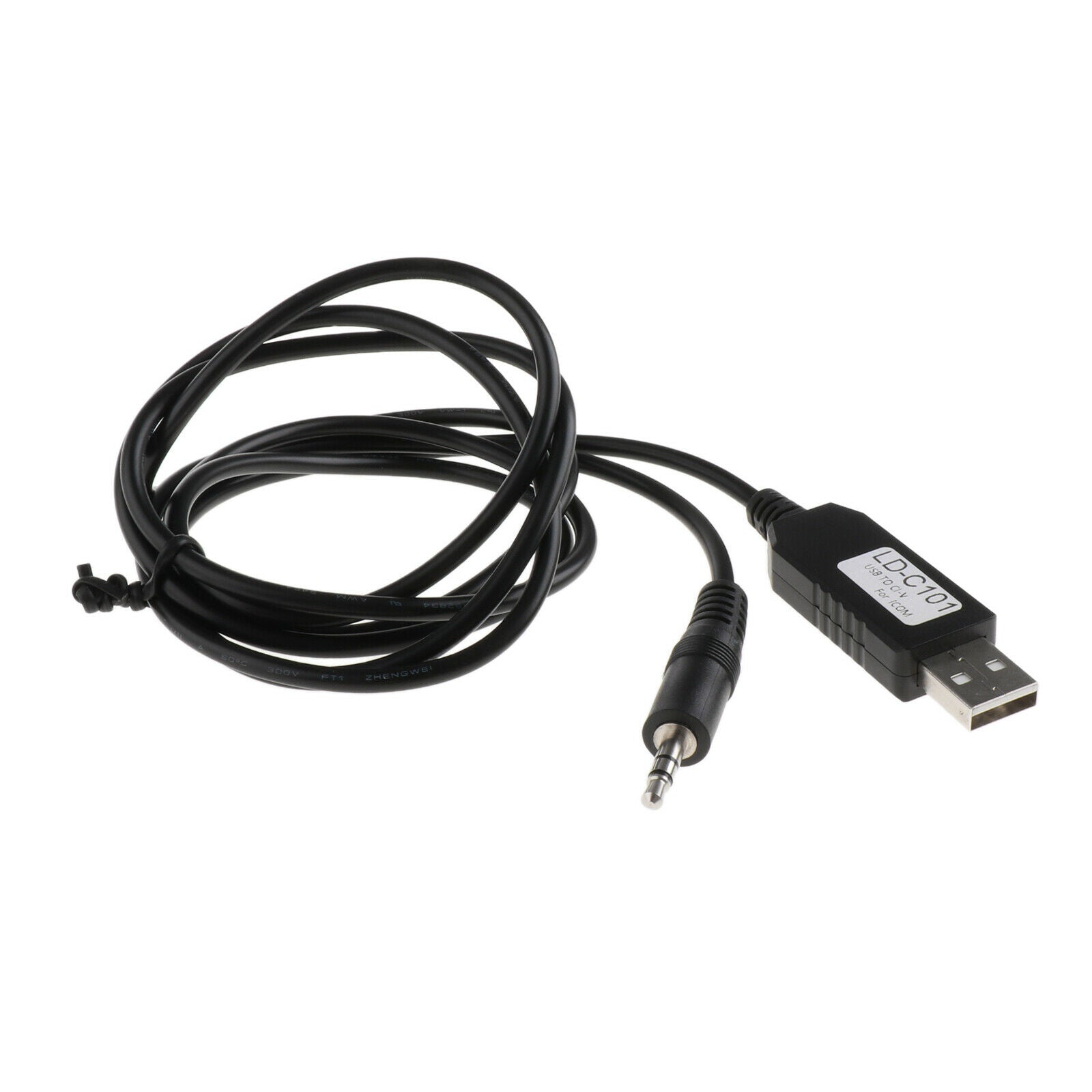 59inch CI-V Cat USB Interface Cable Connector For IC-707 IC-718 IC-725 IC-726