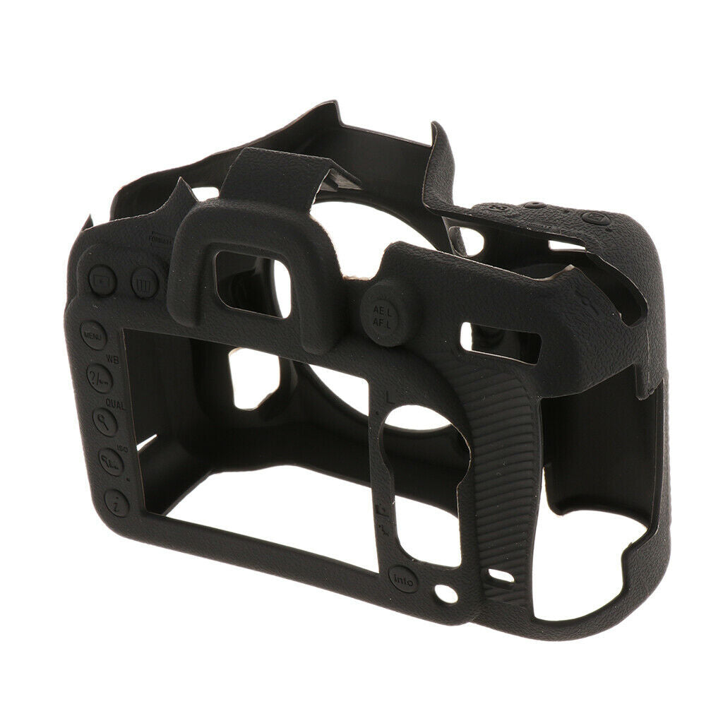Soft Silicone Case For Nikon D7200/D7100 Camera Protective Body Cover Black
