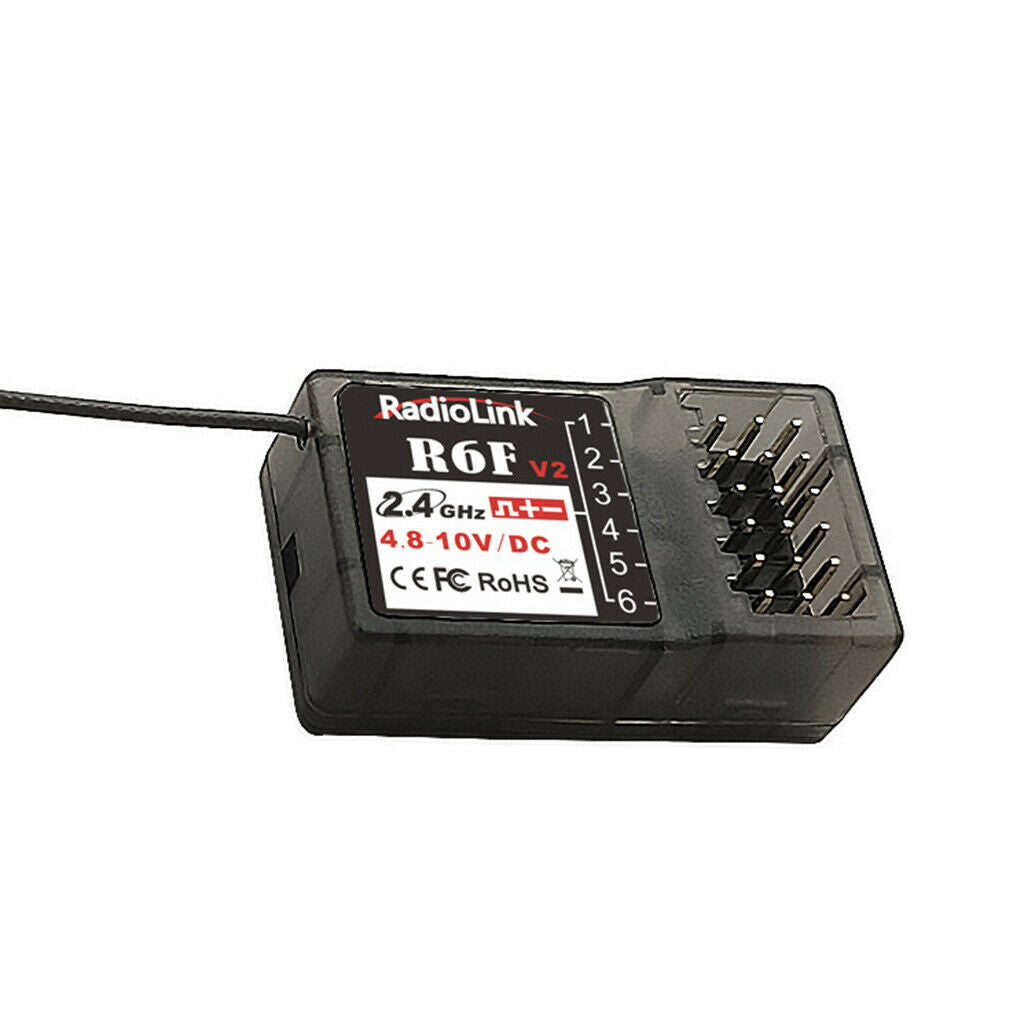 6 Channel R6F Receiver 3V-12V for RC6GS V2/RC4GS V2/RC6GS RC4GS RC3S RC4G