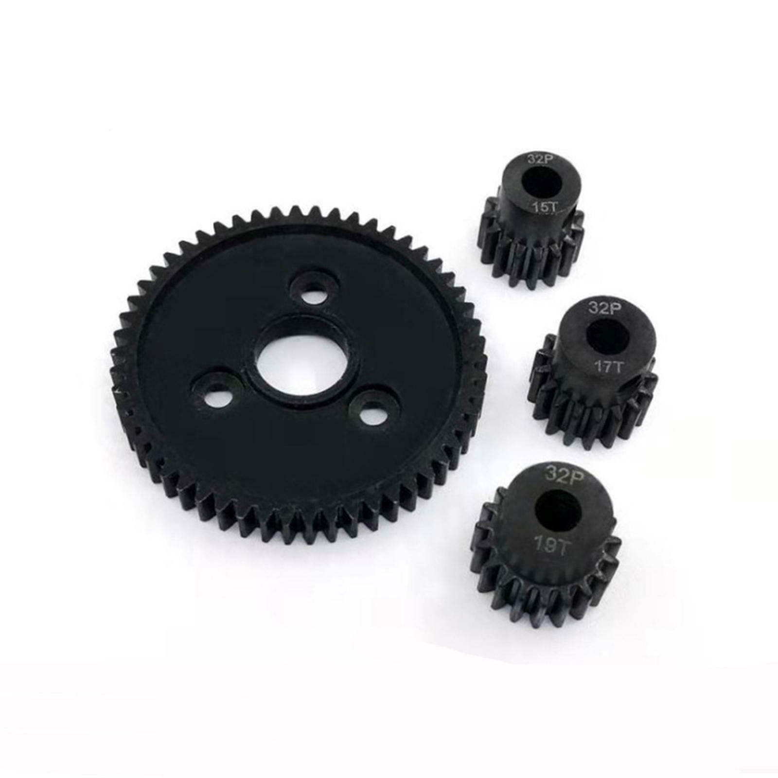 54T Spur Motor & 15T/17T/19T Pinions Gear Fits For Stampede 4x4 VXL Parts
