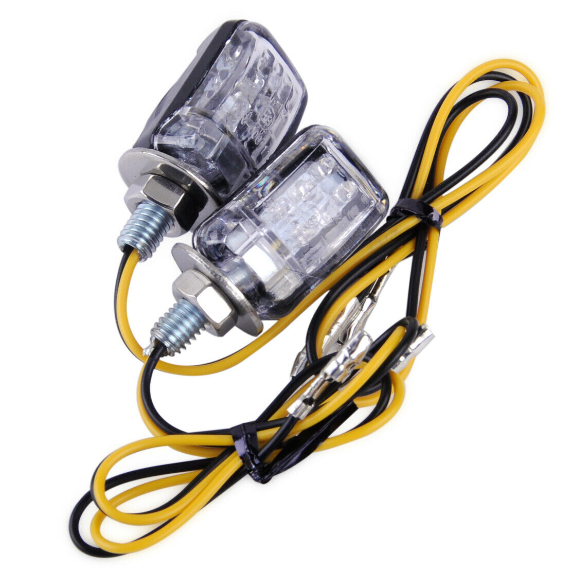 2pcs 6 LED Motorcycle Motobike Turn Signals Lights Lamps Indicators Lamp 12V An