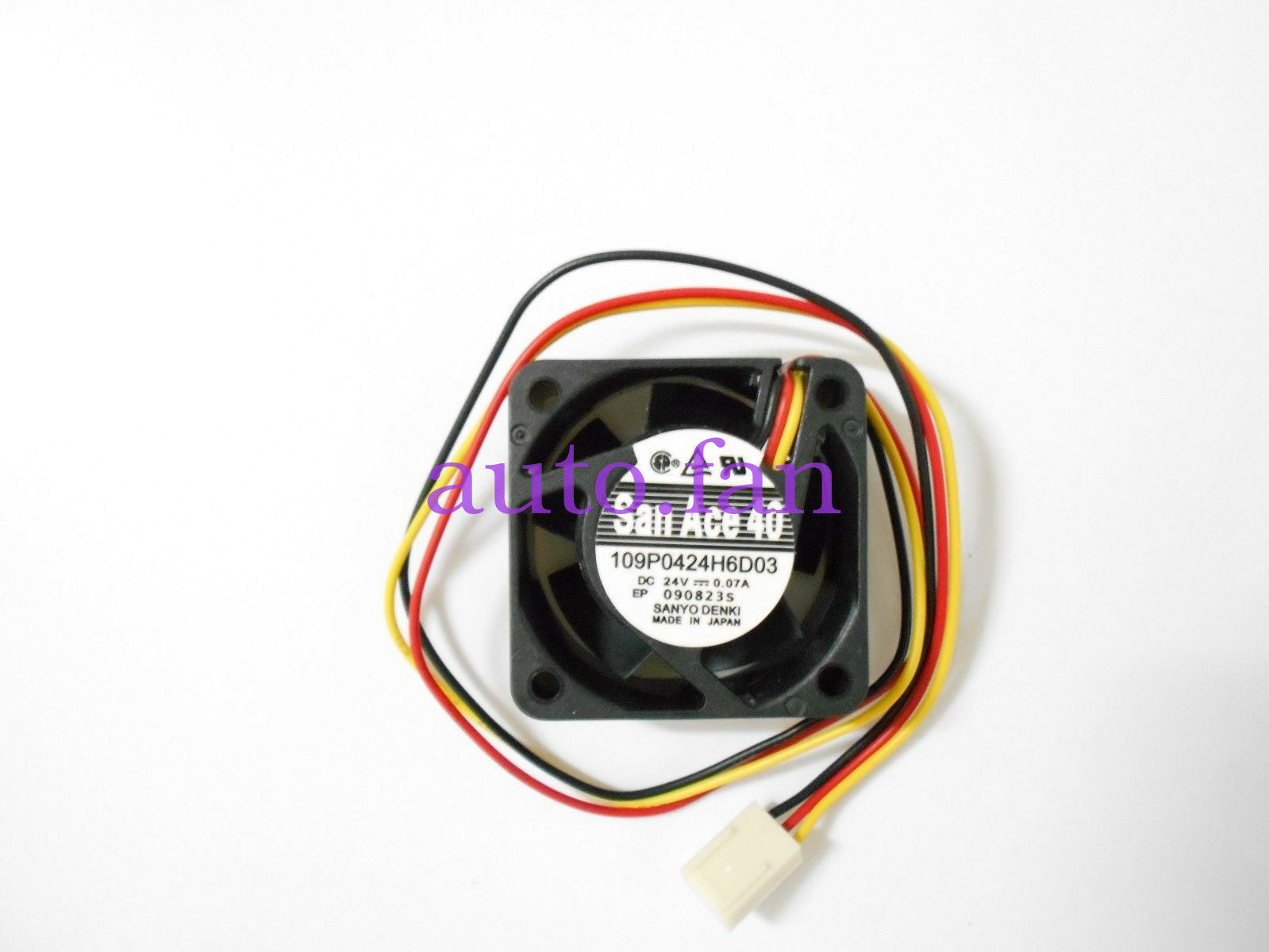For 1 PCS SANYO 109P0424H6D03 Fan 40*40*20mm DC 24V 0.07A 3 pin