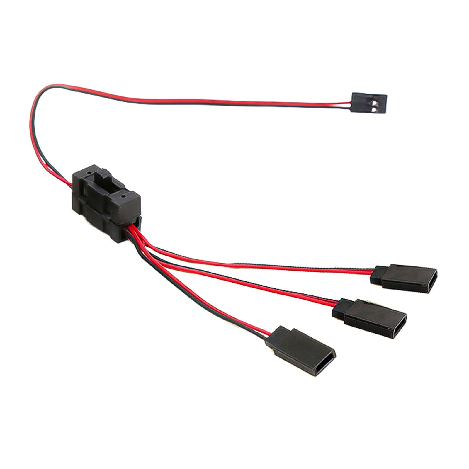 4 Way Y Harness Wire Power On Off Switch for JR Futaba RC Car Truck Boat