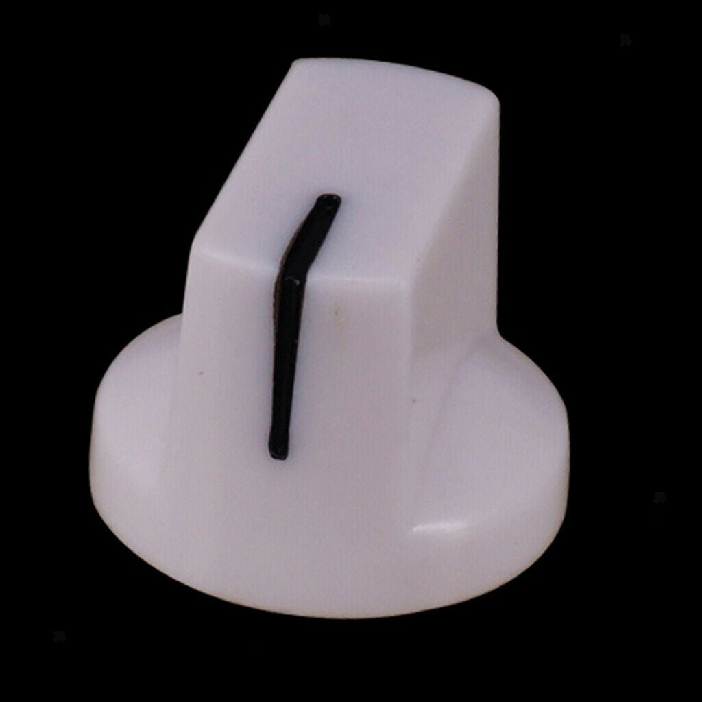 Set of 12 Guitar Knobs, Round Pointer Volume&Tone Control Knobs Amplifier Caps