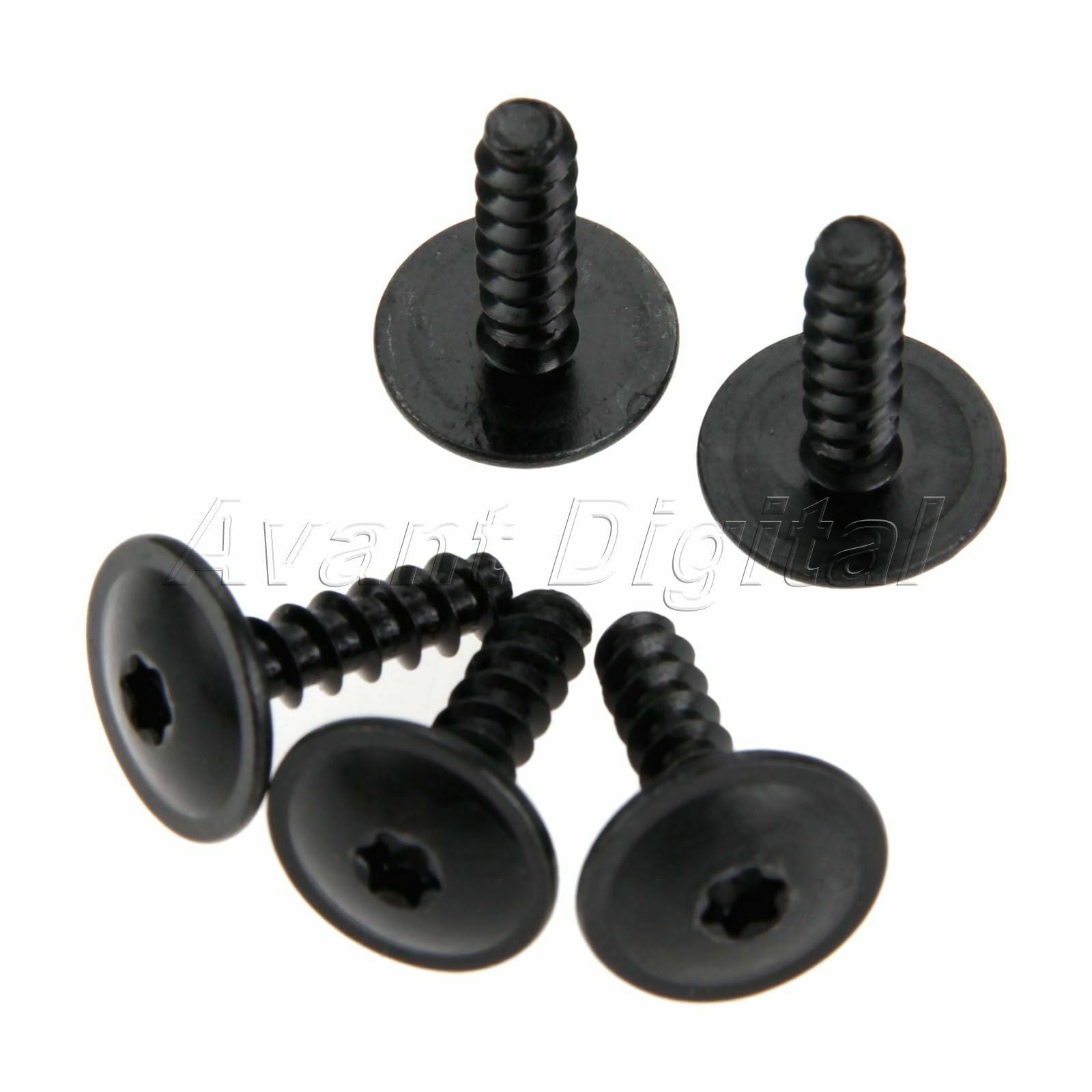 20 x Black Screws Metal Fit for many / models  Length 1.9cm N90775001