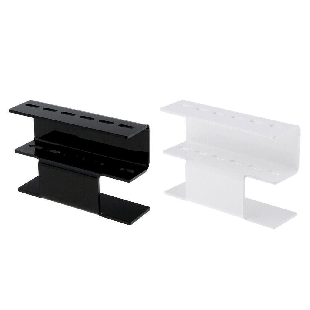 Plastic Tweezers Scissor Display Stand Holder Shelf For Eyelash Extension 2x
