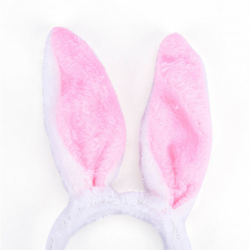 Lovely Girls Rabbit Bunny Ears Headband Tail Necktie Birthday Party Cost.l8