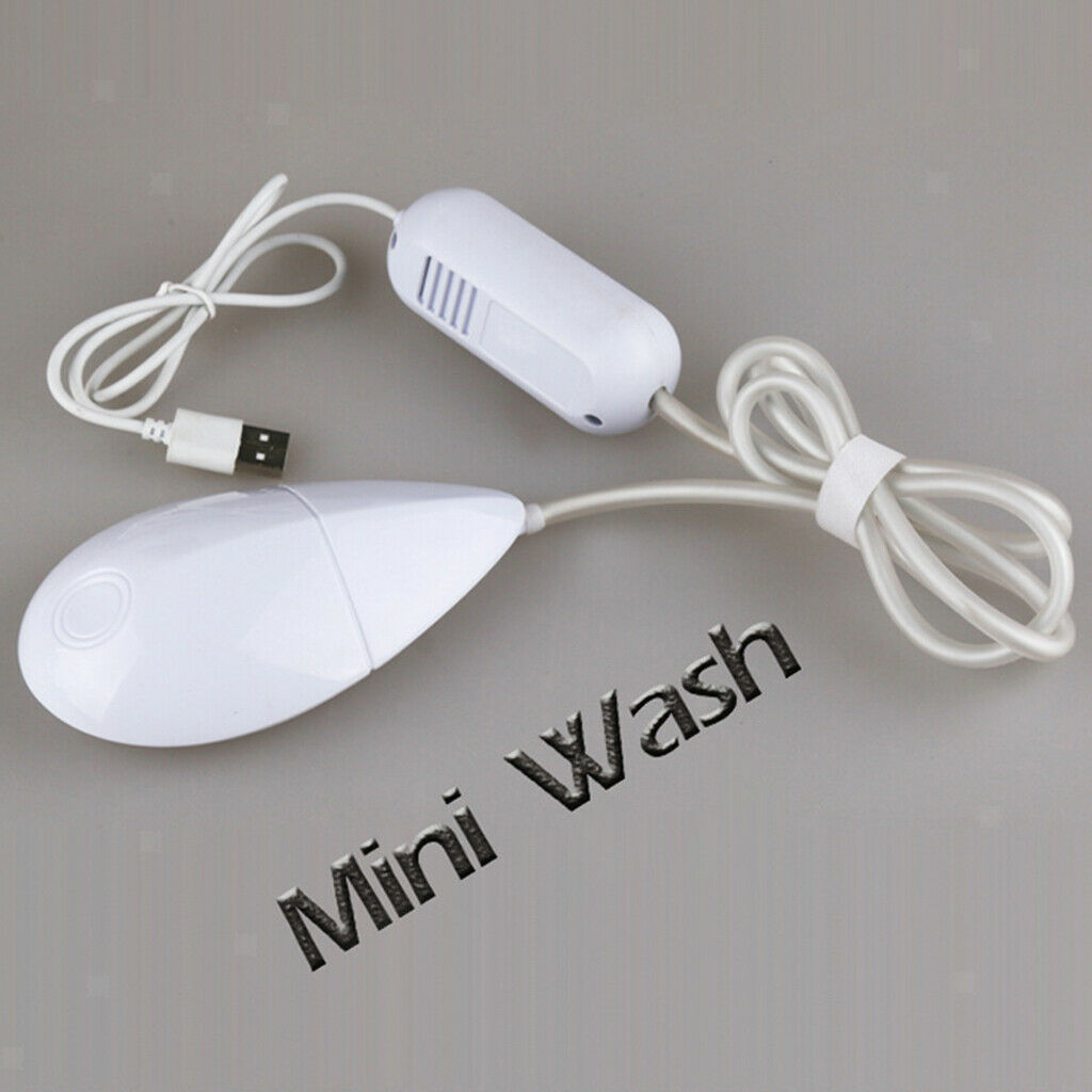 Ultrasonic Bubble Mini Clothes Washing Machine Small 5W USB Removes Dirt