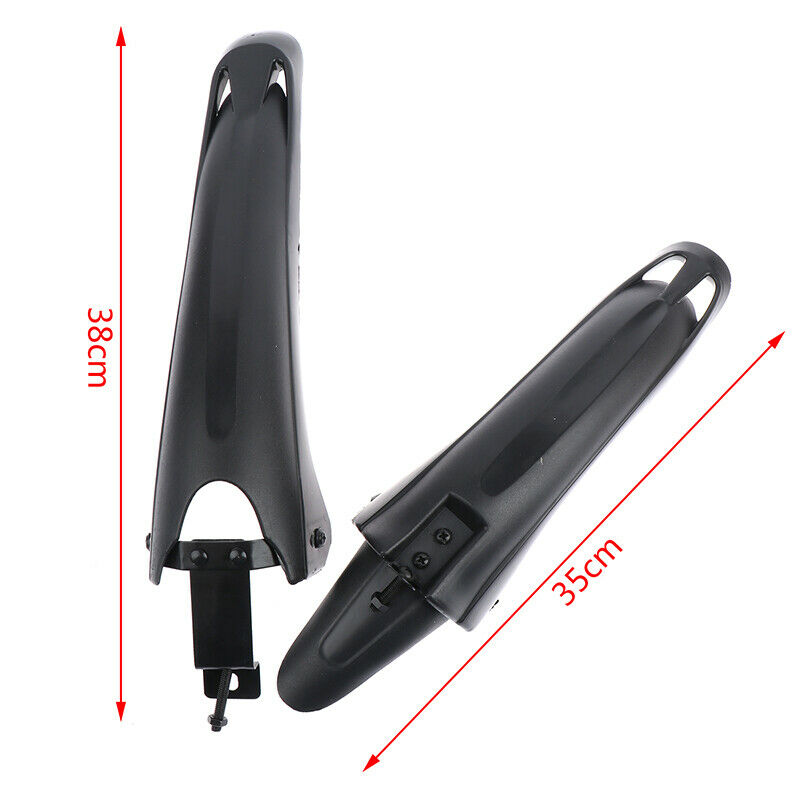1 Set Tube Bicycle Riding Mudguard Plastic Mountain Bike Front Rear FendersBDAU