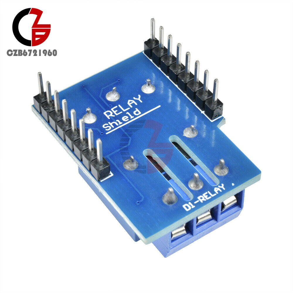 WeMos D1 Mini 5V 1CH Relay Module Shield For Arduino ESP8266 Development Board