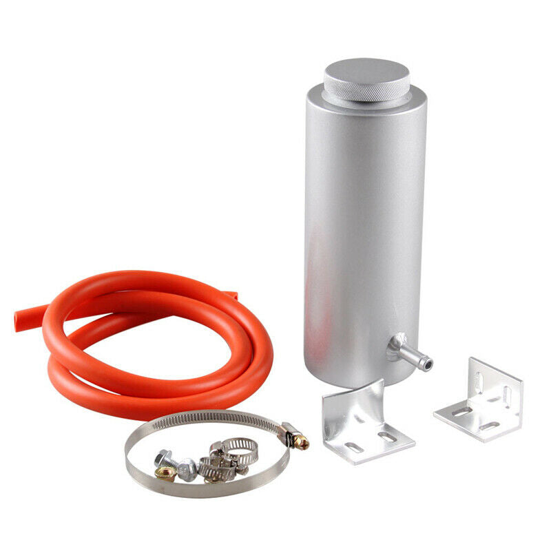 Universal Car 800ML Aluminum Alloy Cooling Pot Auxiliary Water Tank Oil Pipe Kit
