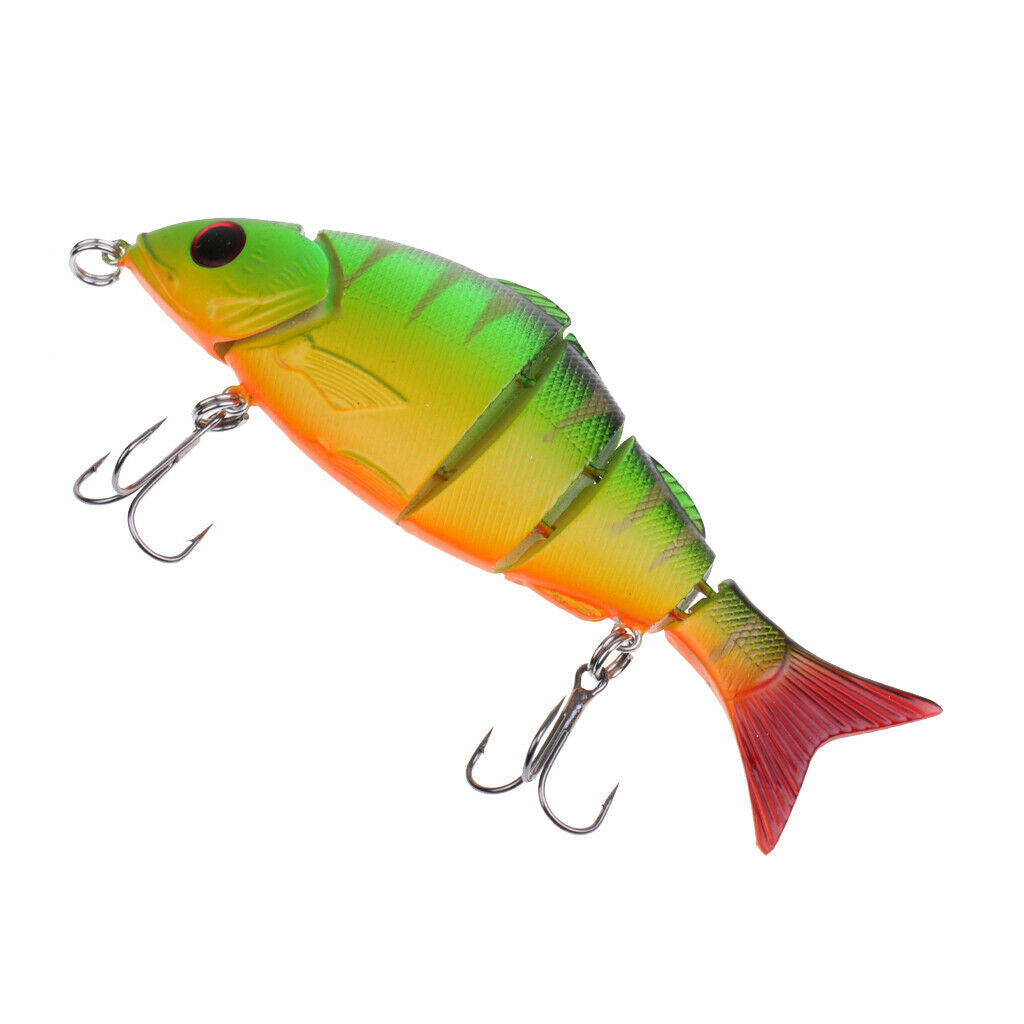Multi - jointed   3 - Segement   Bass   Fishing   Lure   Crankbait   Hard   Bait