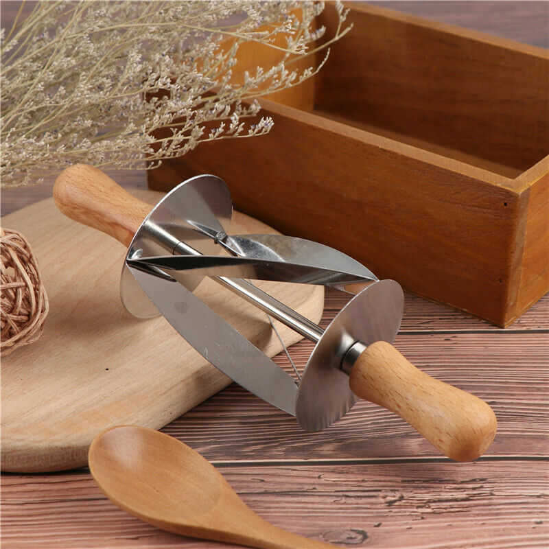 1PC Upspirit Stainless Steel Rolling Cutter for Making Croissant Bread  N HcBDA