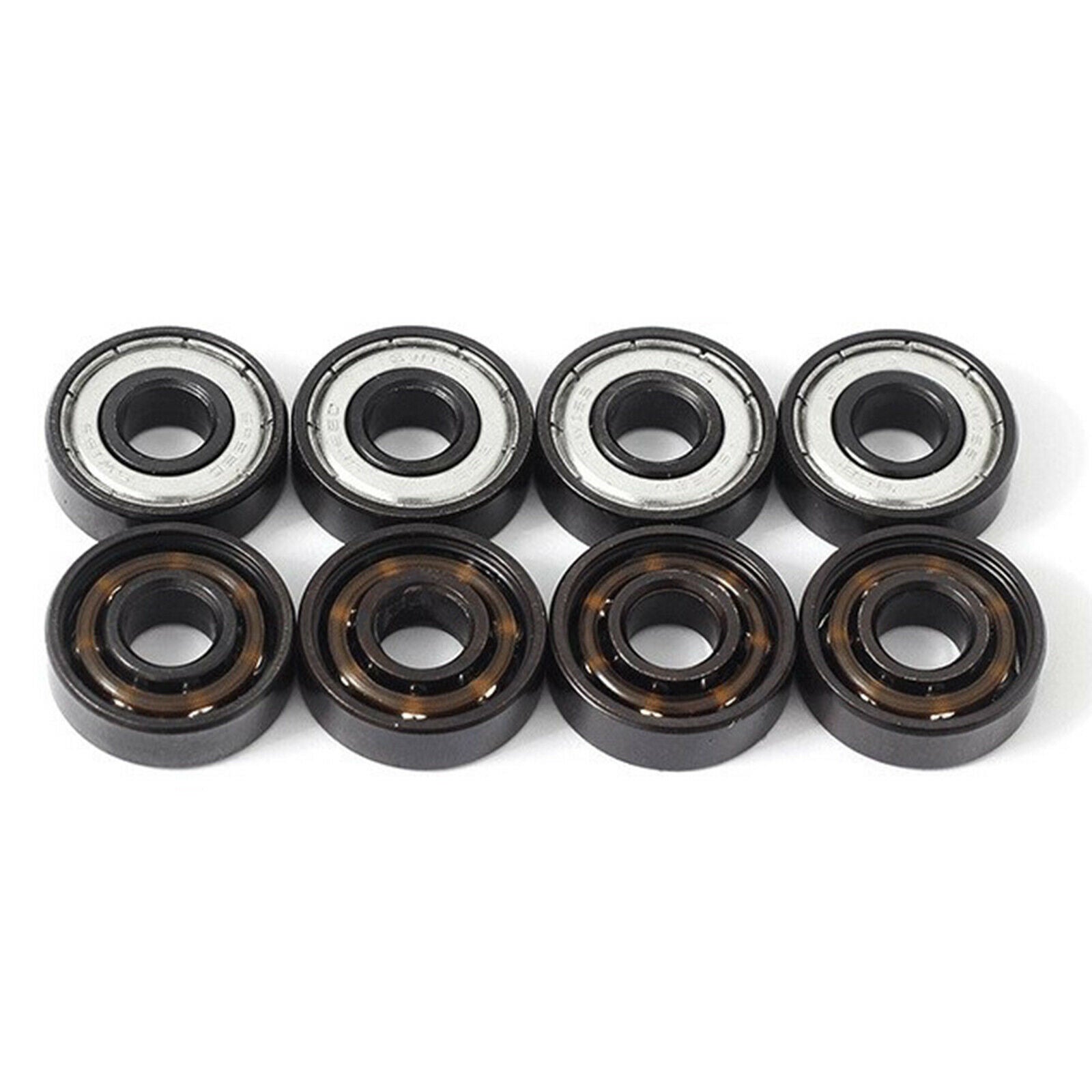 16Pieces 608 Skateboard Bearings 8mm Precision Skate Rated Scooter Wheels