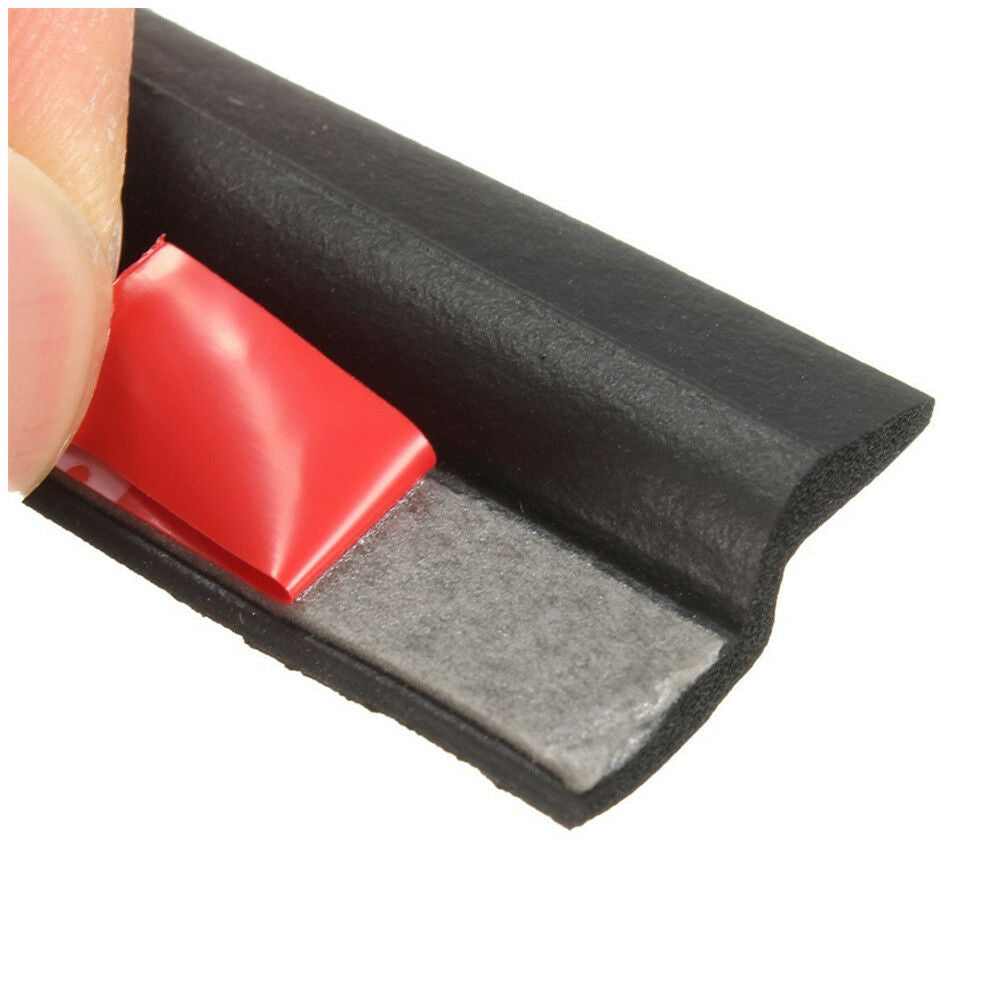 4M 160" Z-shape Auto Car Window Door Rubber Seal Weather Strip Hollow Seal Strip