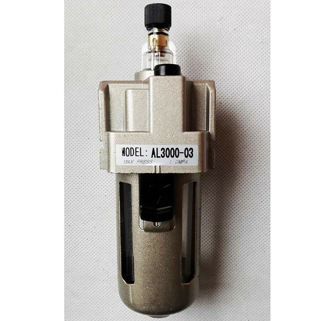 New AL3000-03 Particulate Air Filter Water Moisture Clear Trap 3/8" Ports