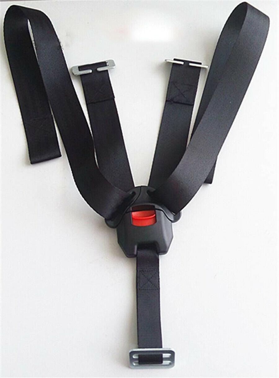 5 Points Harness Baby Car Seat Safety Belt Child Seat Belts Set Universal Black