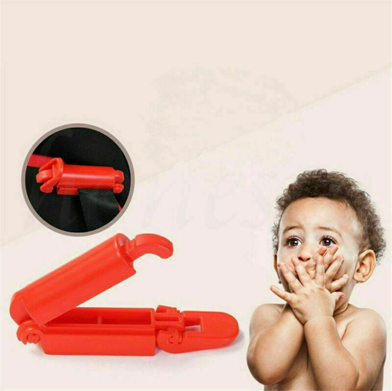 10pcs Kids Car Seat Safety Belts Clips Buckle Child Toddler Safe Strap Lock