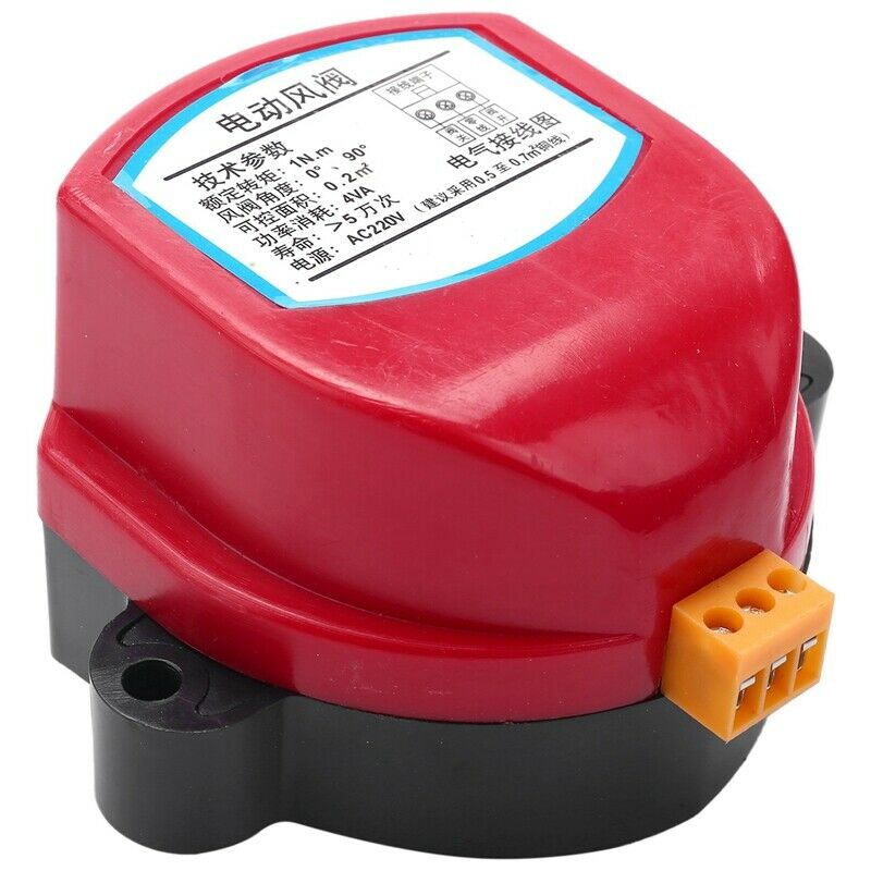220V Actuator For Air Damper Valve Electric Air Duct Motorized Damper Wind ValZ8