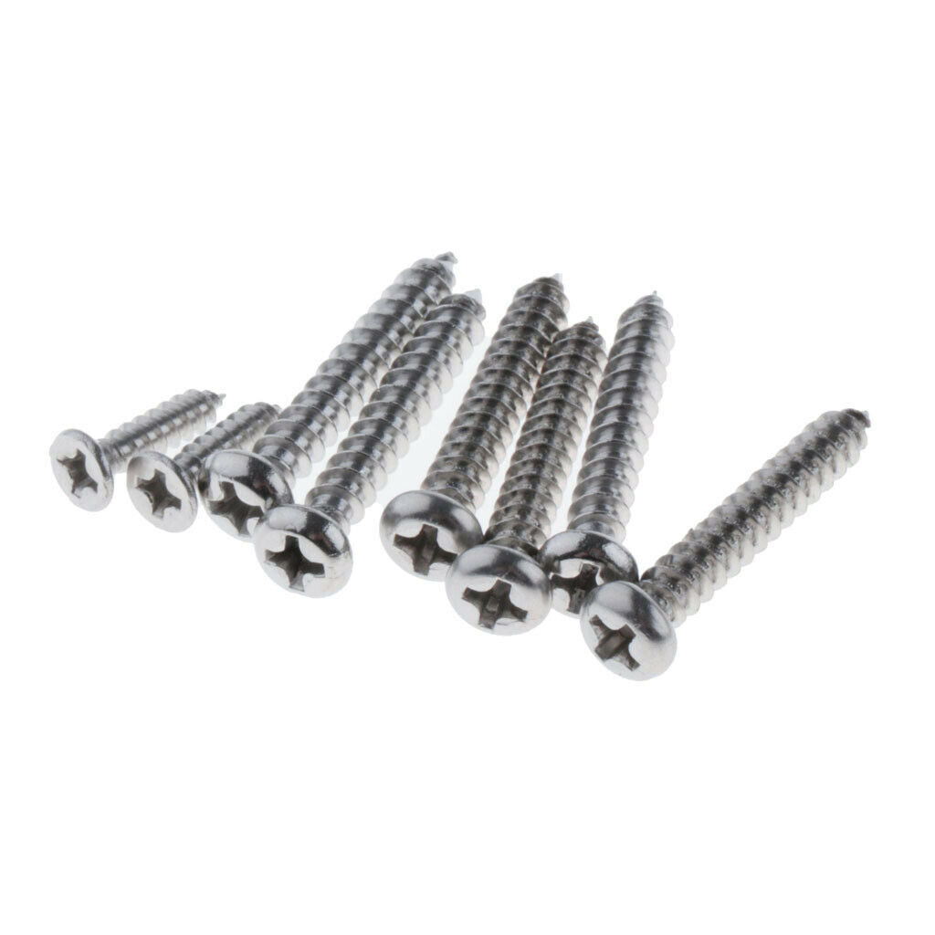 2 Pieces Waterproof LED Light Pin 1.7W Chromed Brushed Stainless Steel