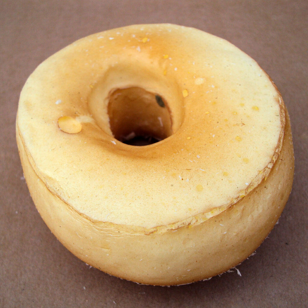 2x Realistic Donut Food Bread Kitchen Pretend Food