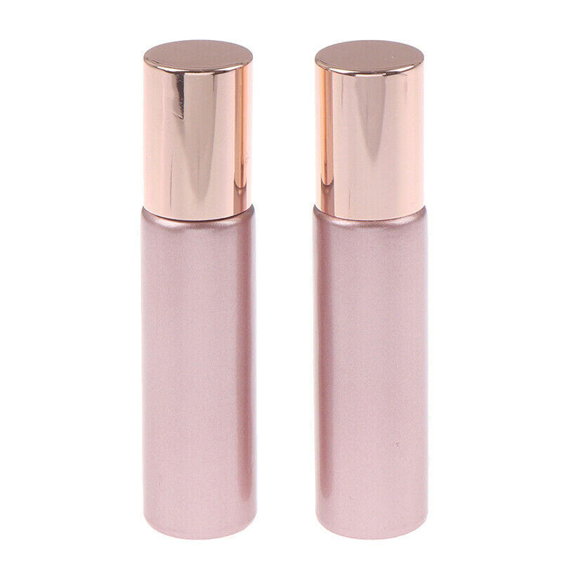 10ml  Essential Oil Bottles Roll on Glass Roller Ball Refillable Empty Co.l8