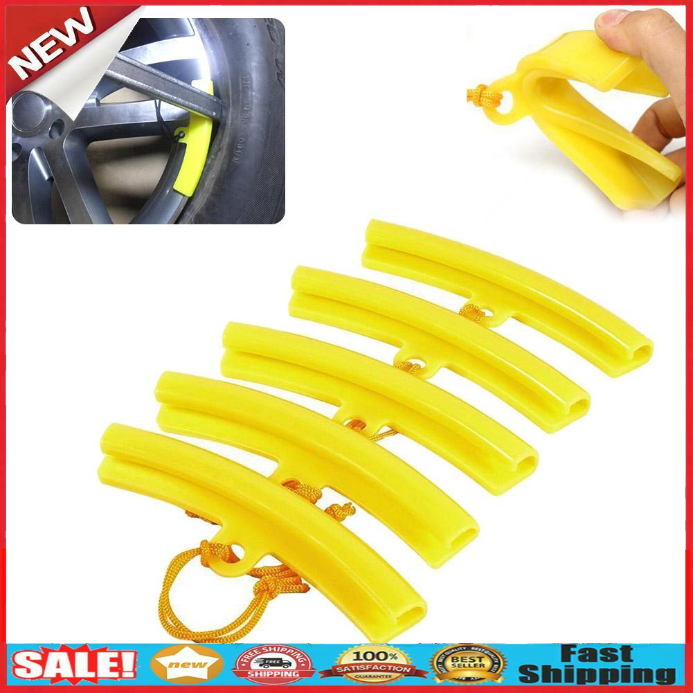 5pcs Tire Changer Guard Rim Protector Wheel Changing Rim Edge Savers Tool @