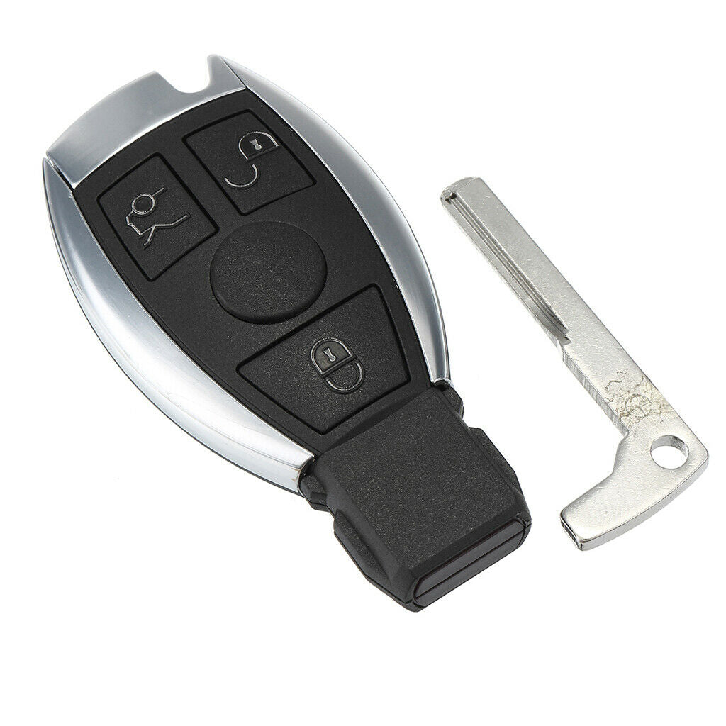3 Button Smart Remote Key Fob Remote Covers Case 433MHz For Mercedes-